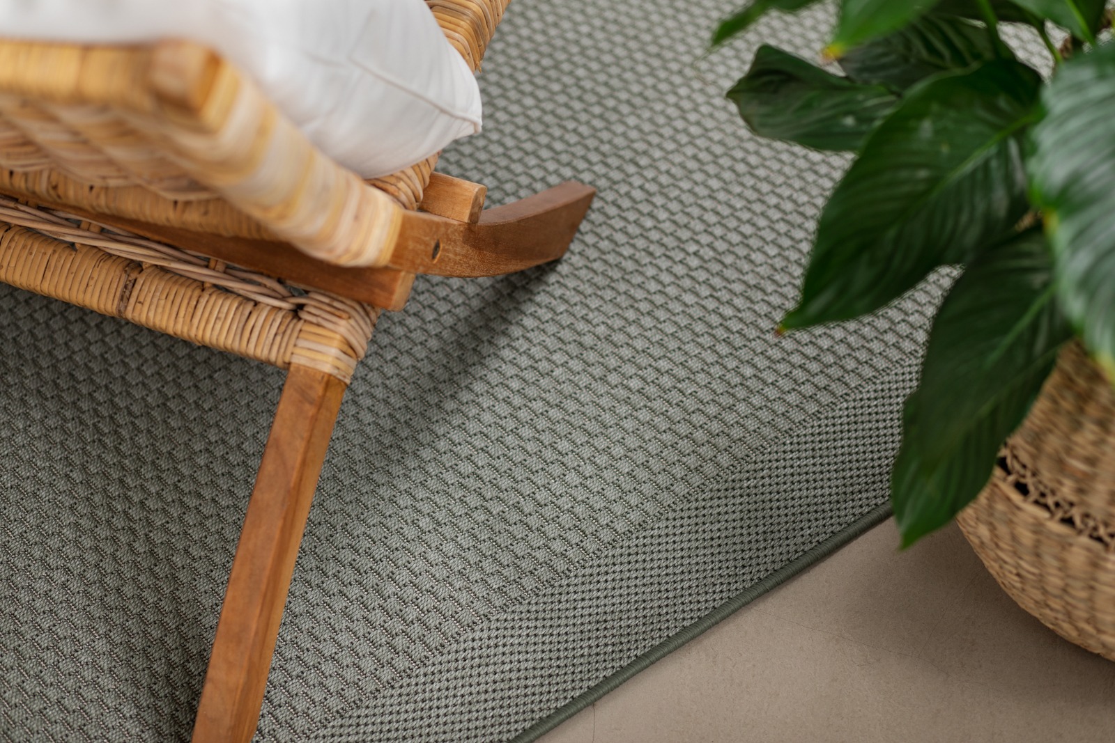 Costa Grön Kvadrat Matta - Bild 4