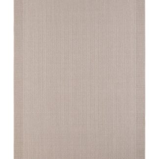 Costa Natur flatvävd inomhus- och utomhusmatta i naturlig beige färg med polypropylenunderlag