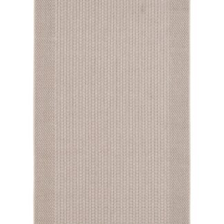 Naturfärgad flatvävd gångmatta i polypropylen för både inomhus- och utomhusplacering