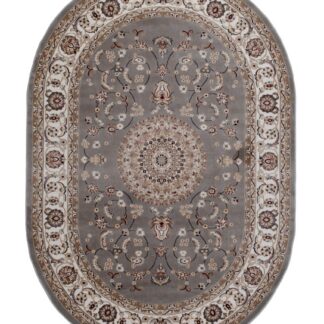 Doha Oma Grå Oval