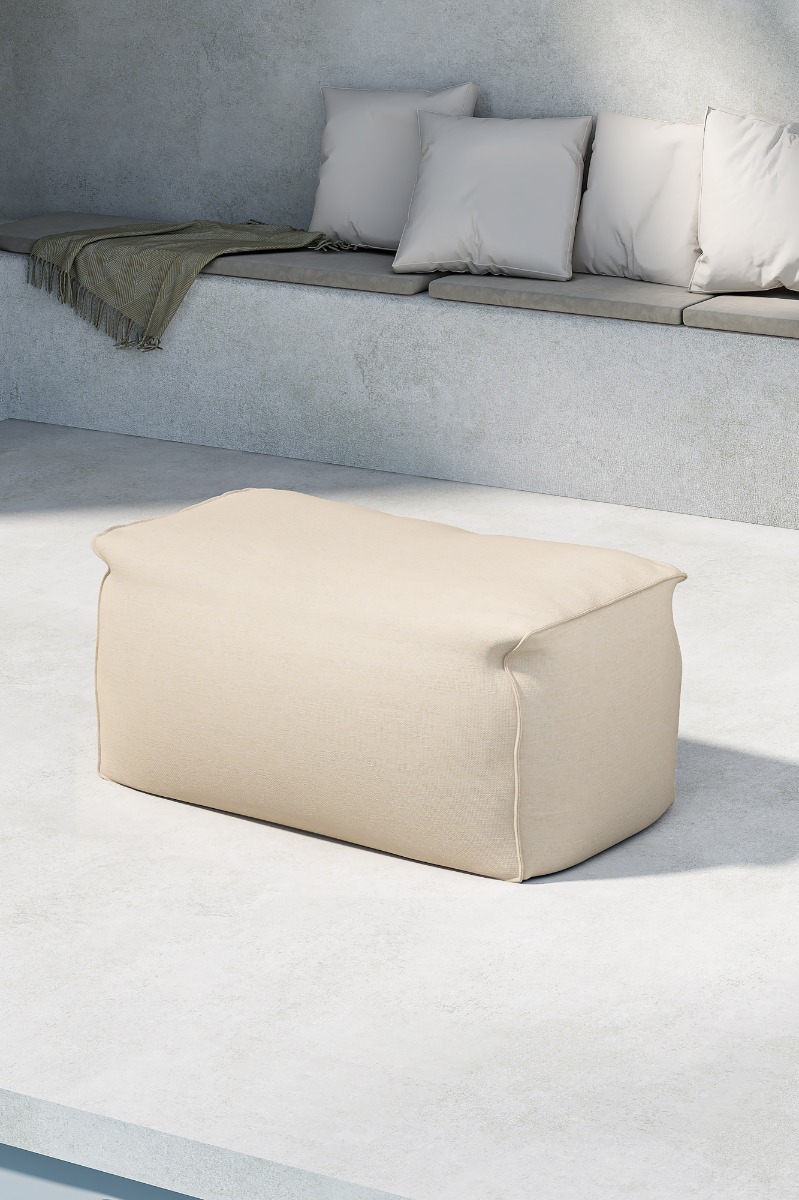 Sittpuff Thornquartz Beige - Bild 2