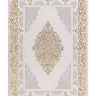 Hail Oma Creme/Guld Modern matta