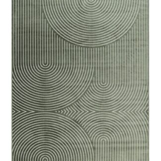 Giron Canyon Smaragdgrön Konstsilkesmatta