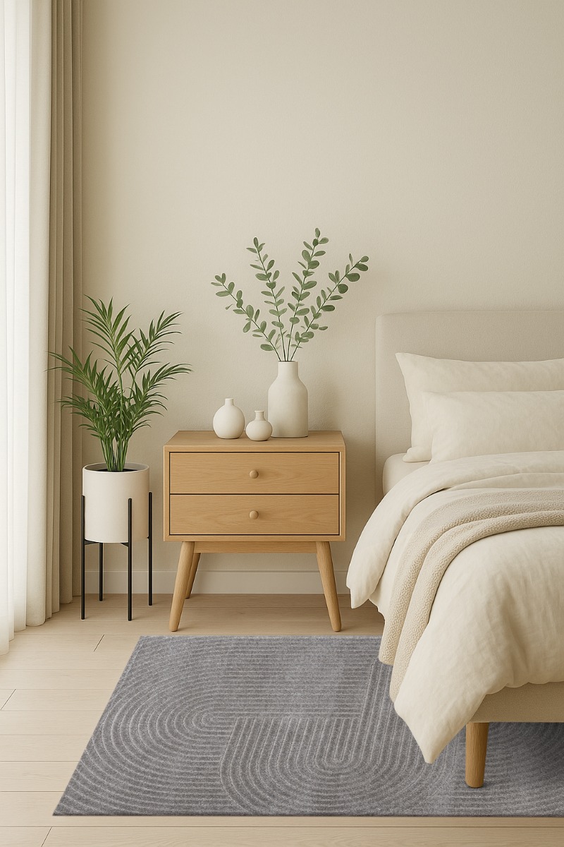 Santos Vorm Grå Inom- och Utomhusmatta - Bild 5