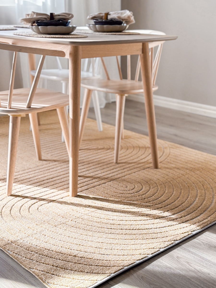 Santos Vorm Gul Inom- och Utomhusmatta - Bild 6