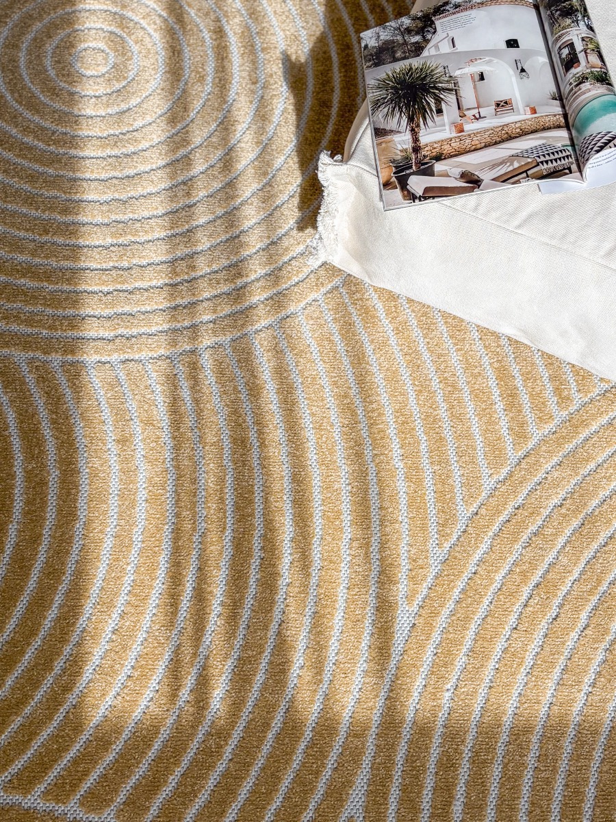 Santos Moda Gul Inom- och Utomhusmatta - Bild 3