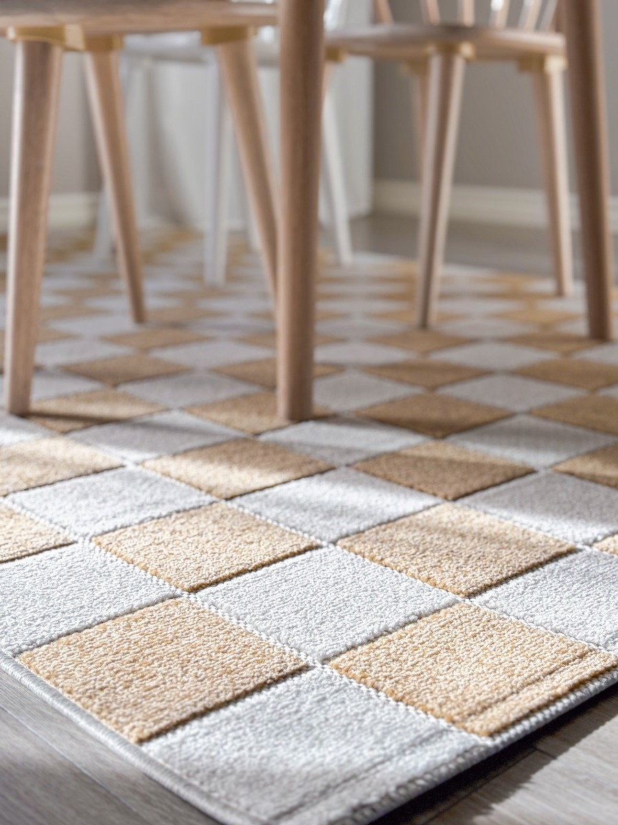 Santos Karo Gul Inom- och Utomhusmatta - Bild 6