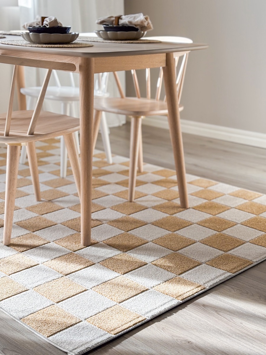 Santos Karo Gul Inom- och Utomhusmatta - Bild 5