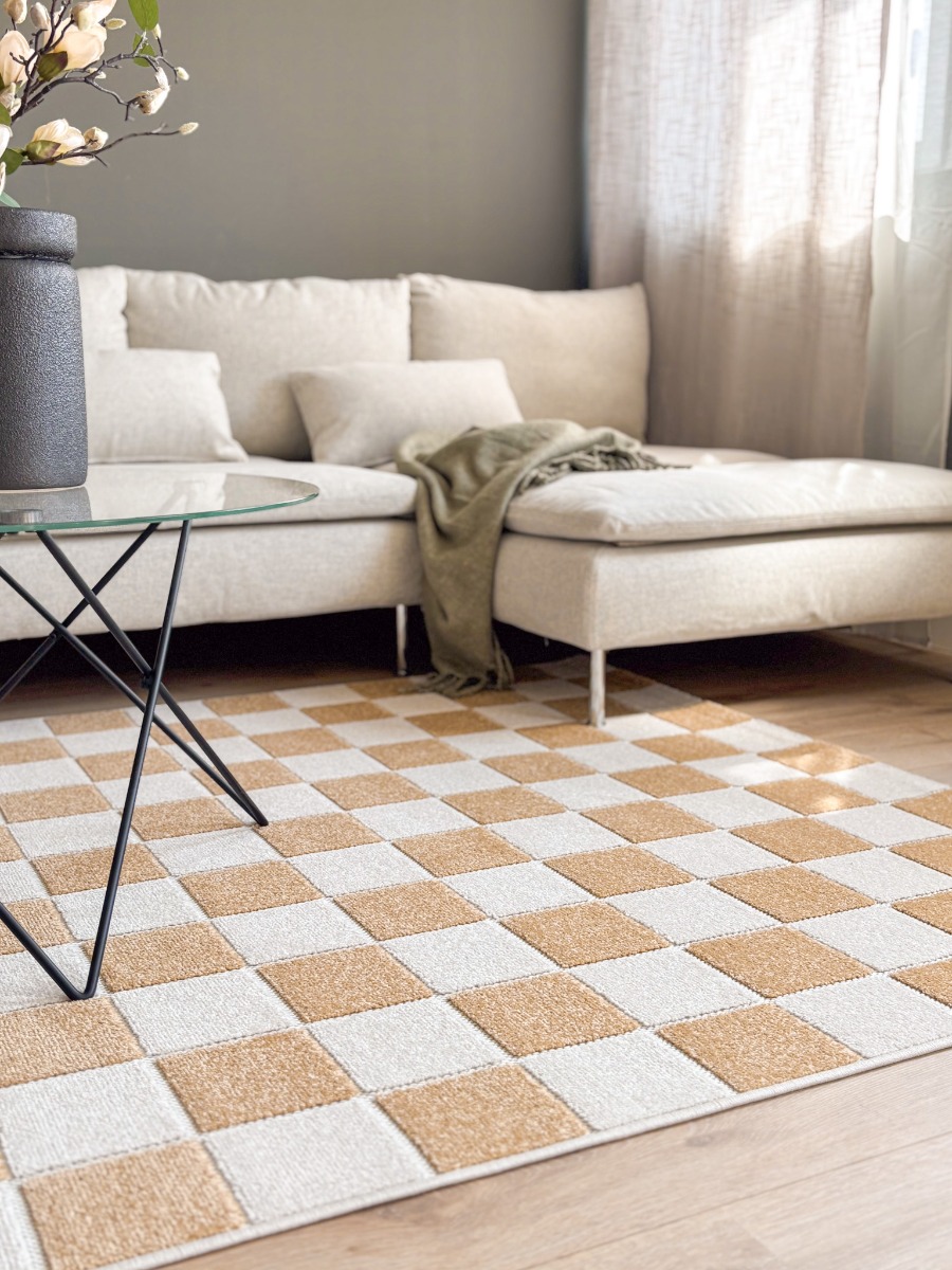 Santos Karo Gul Inom- och Utomhusmatta - Bild 2