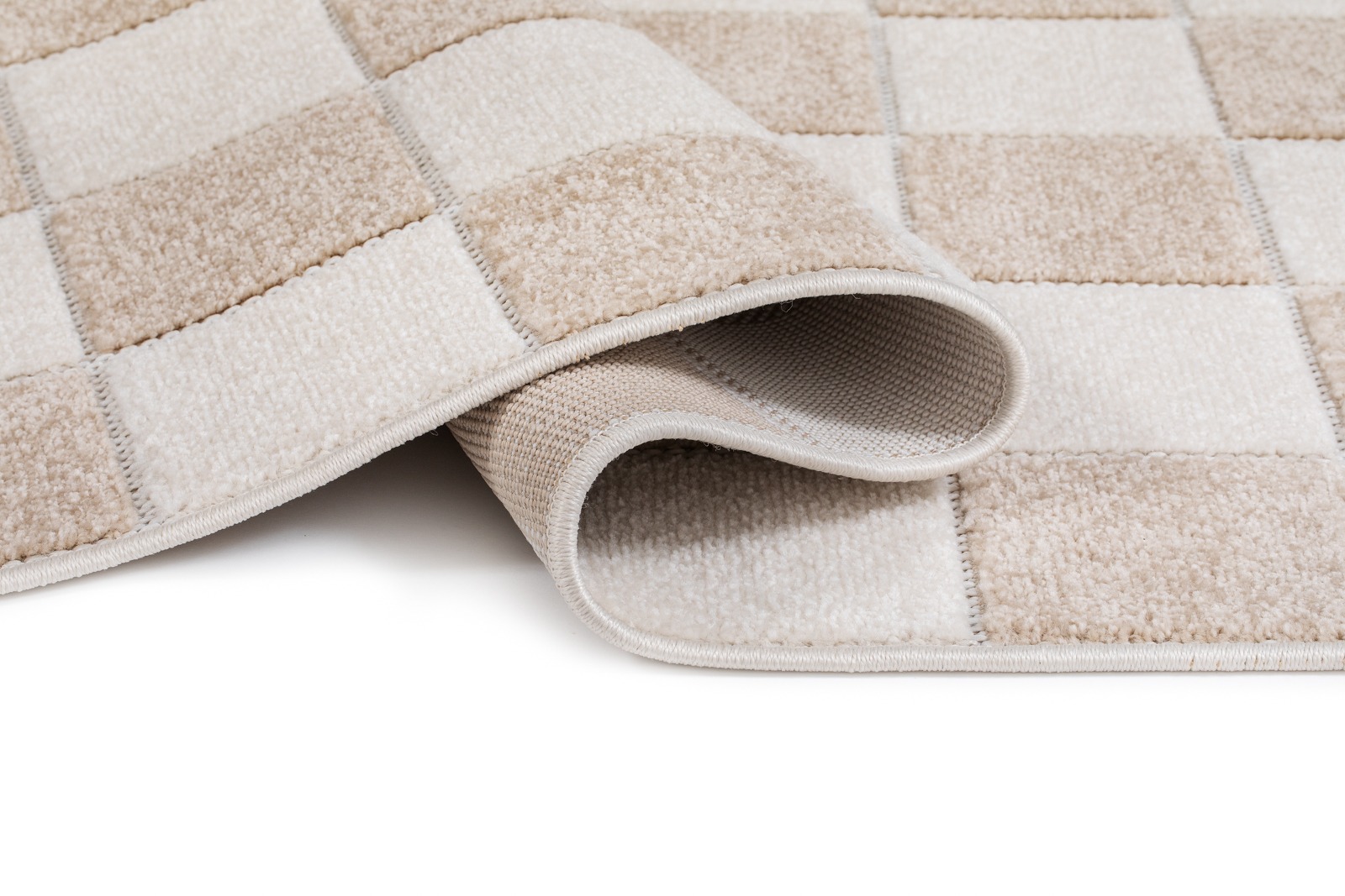 Santos Karo Linne Kvadrat Matta - Bild 4