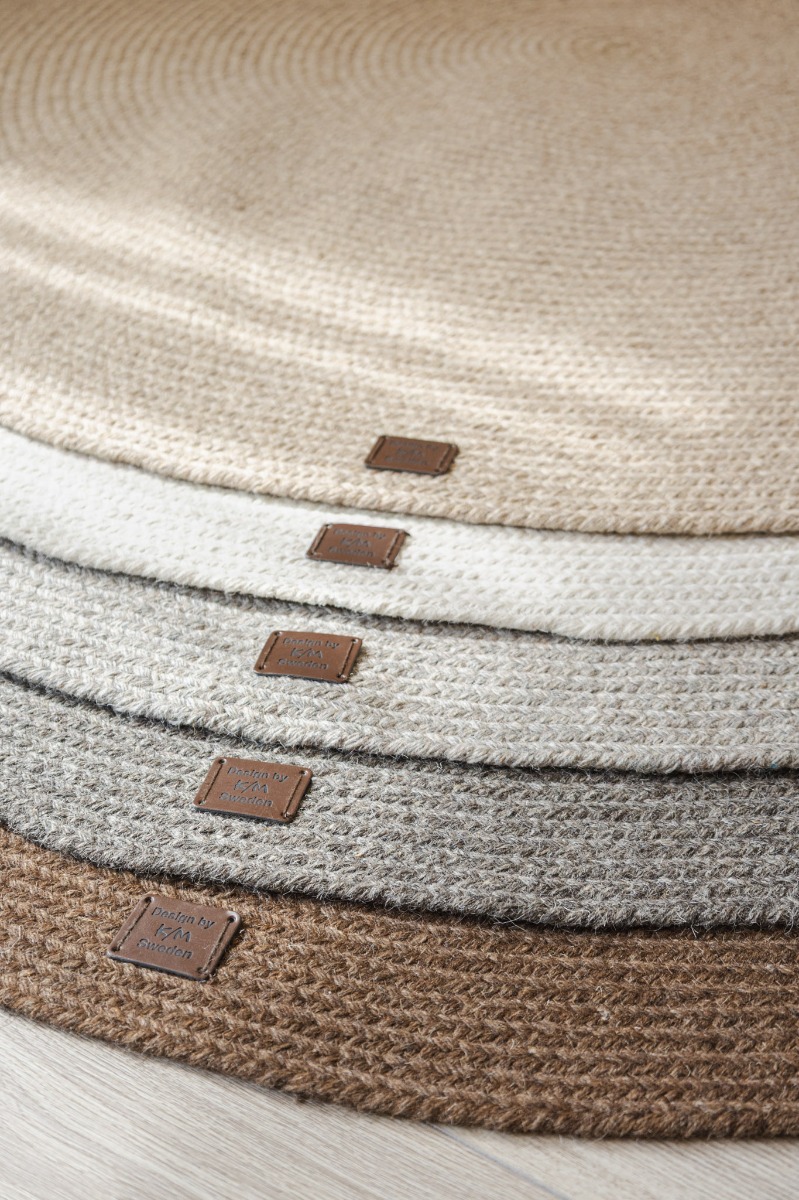 Saul Taupe Rund Matta - Image 4