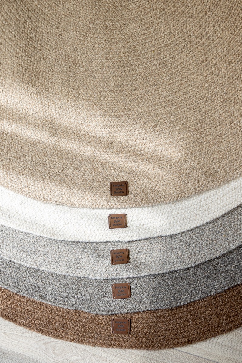 Saul Taupe Rund Matta - Image 5