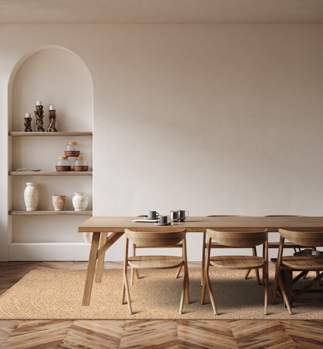 Luonto Maru Beige Inom- och Utomhusmatta - Bild 2