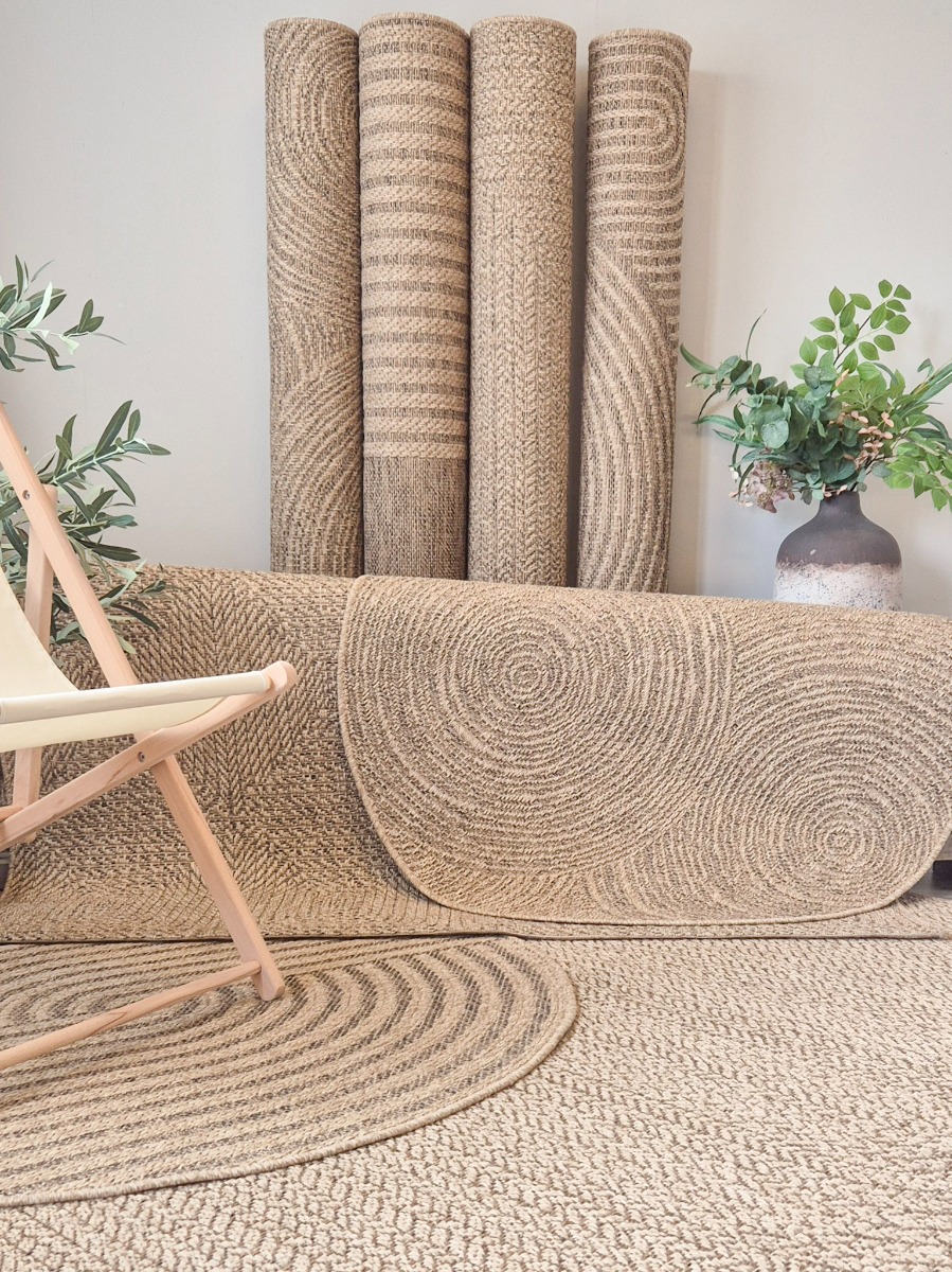 Luonto Marco Beige Oval Matta - Bild 4