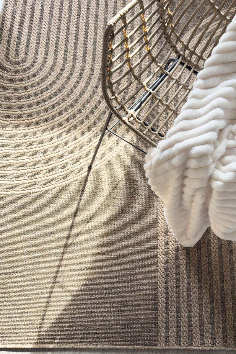 Luonto Vorm Beige Inom- och Utomhusmatta - Bild 4