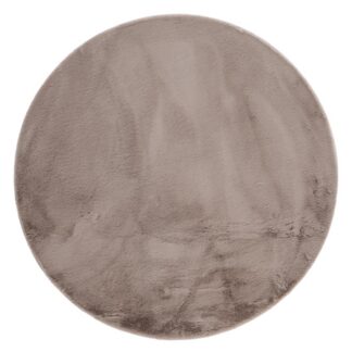 Rund Matta Eiderelle Taupe