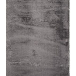 Mjuk Päls-look Matta Eiderelle Antracit