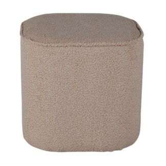 Sittpuff Adela Teddy Beige