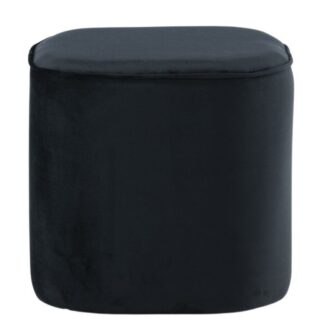 Sittpuff Adela Velvet Svart