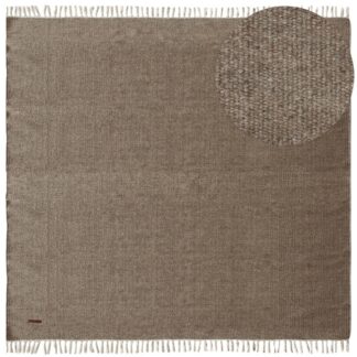 Kvadrat matta Dalen Brun
