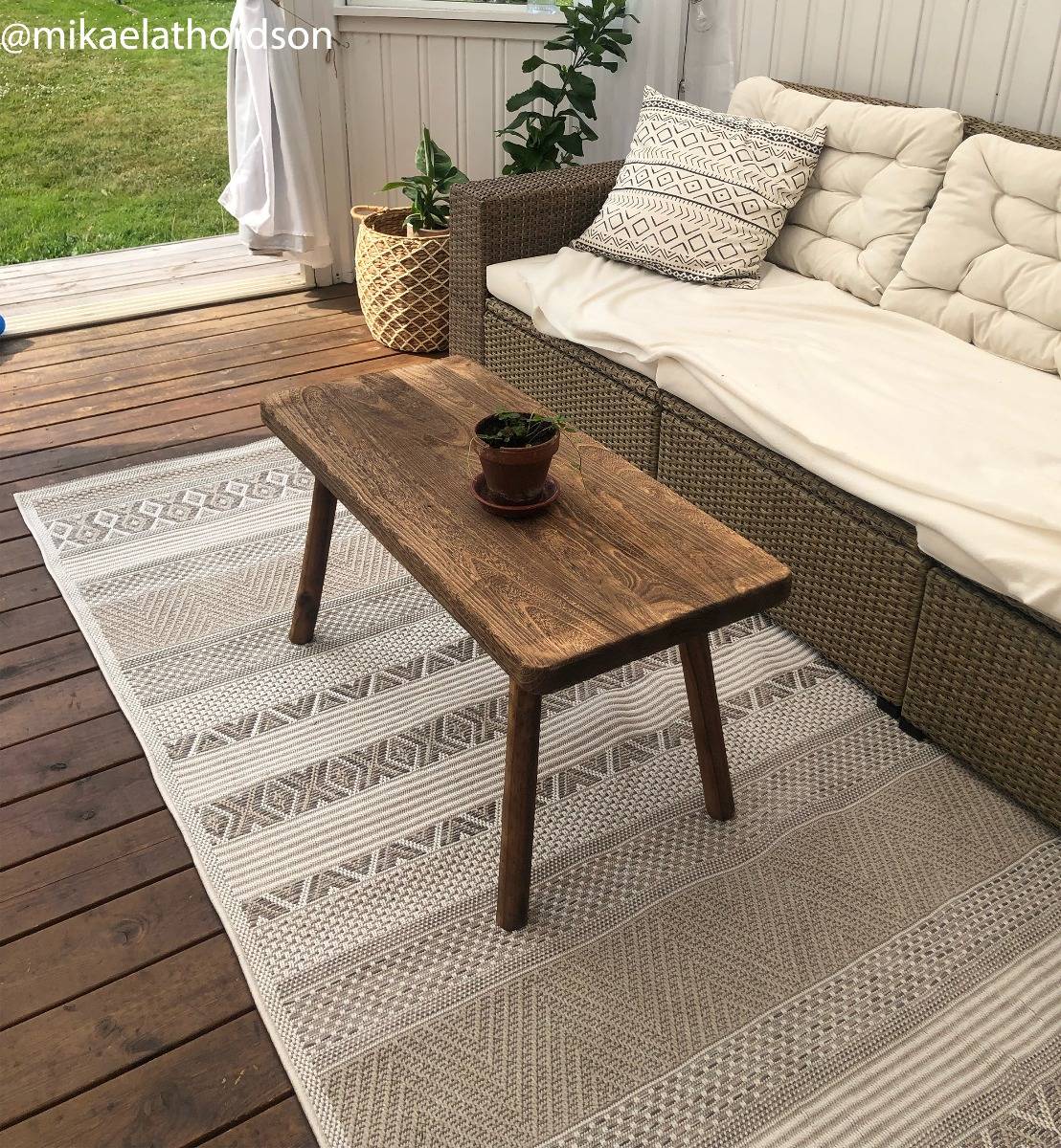 Echo Case Beige Inom- och utomhusmatta - Bild 4