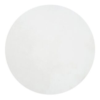 Rund Matta Glossy Offwhite