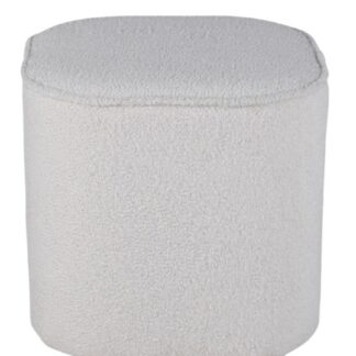 Sittpuff Adela Teddy Vit