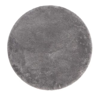 Lucid Grå Rund matta