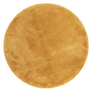 Lucid Ockragul Rund matta