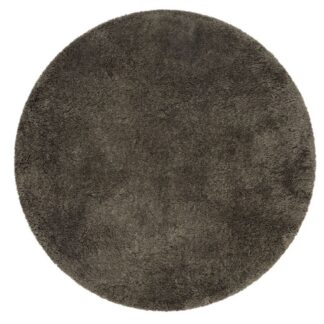 Lucid Smaragdgrön Rund matta