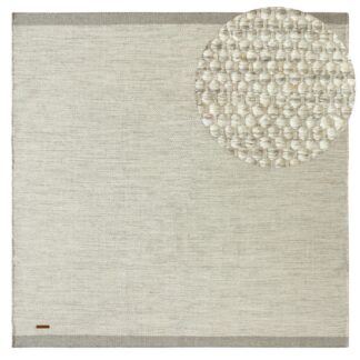 Kvadrat matta Norrsken Grå