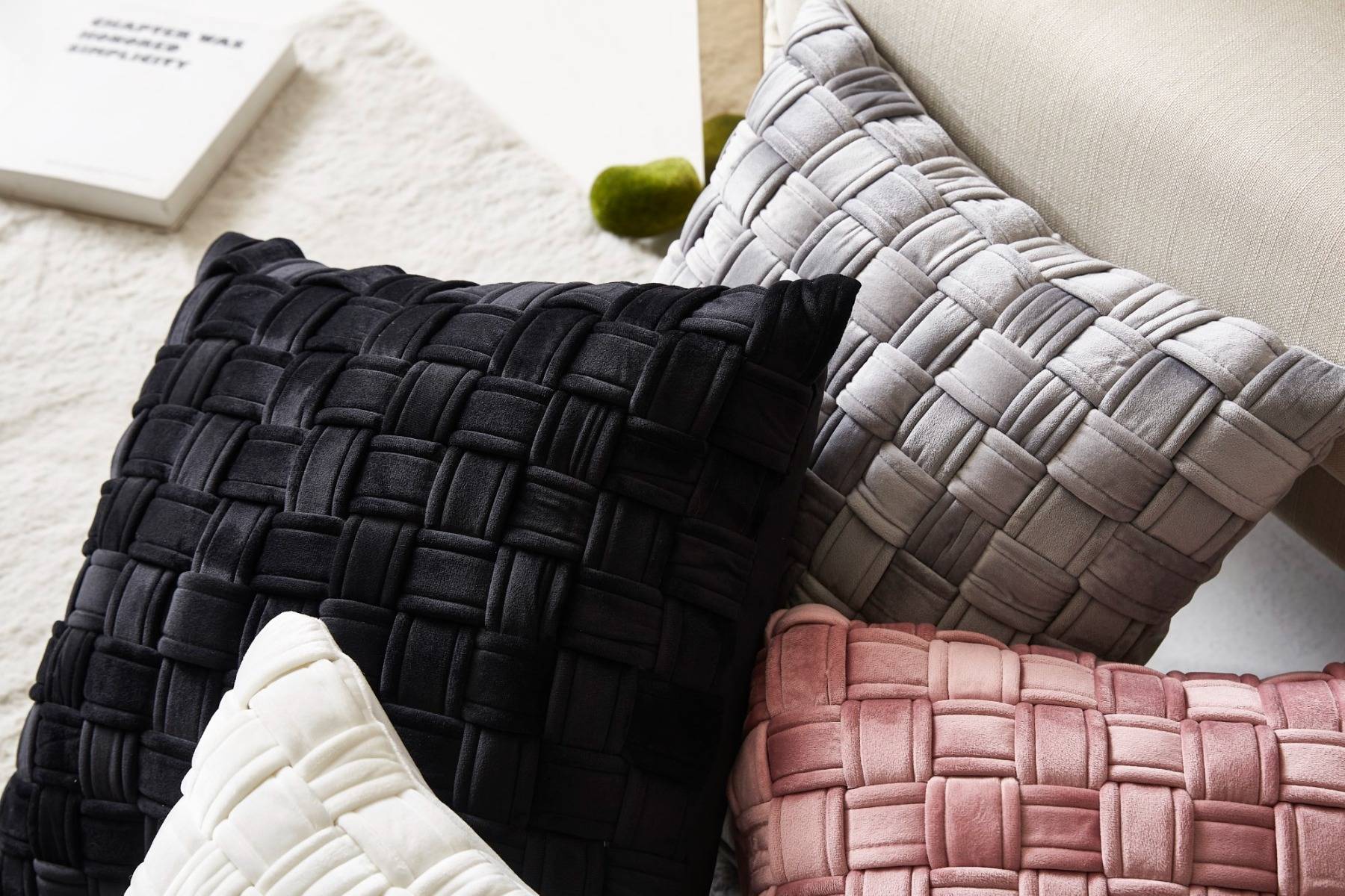 Ocean Svart Kuddfodral - Bild 3