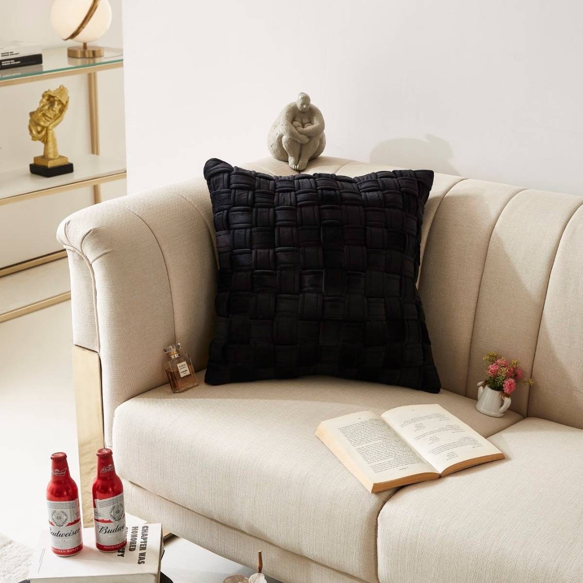 Ocean Svart Kuddfodral - Bild 2