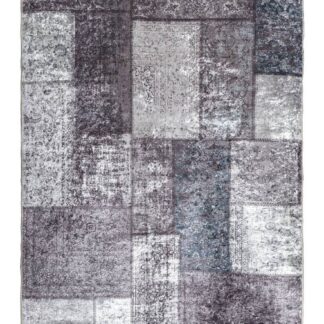 Patchwork Matta Patch Grå