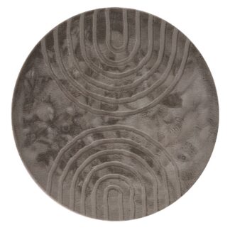 Rund Matta Rabbit Zen Taupe