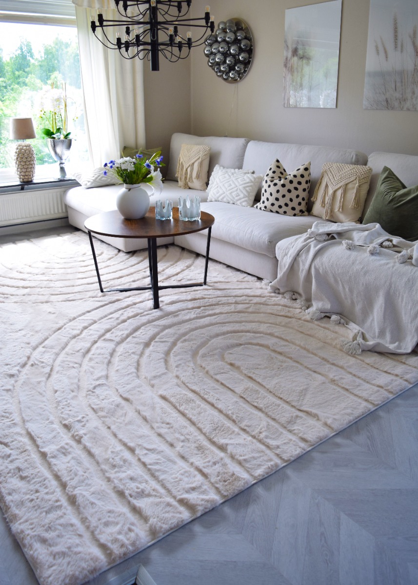 Rabbit Zen Ljusbeige Pälsmatta - Bild 2