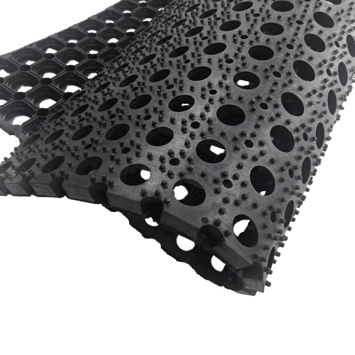 Dörrmatta Rubbering Svart - Bild 3