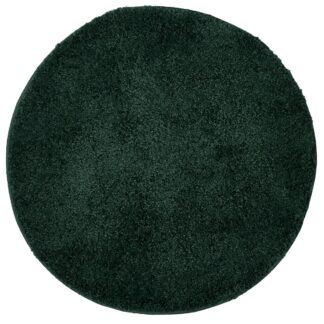 Rund Matta Nubby Mörkgrön
