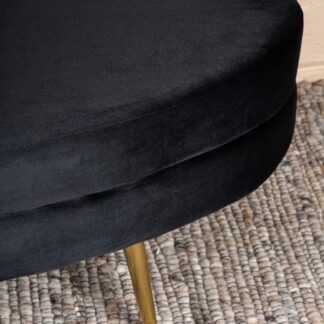 Sittpuff Vallowhade Svart