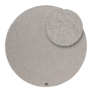 Saul Grå Rund Matta