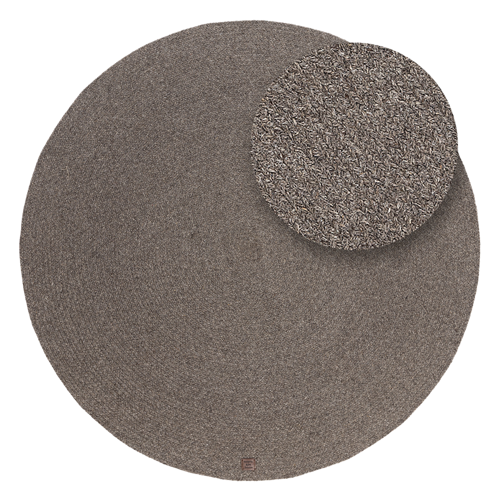 Saul Taupe Rund Matta