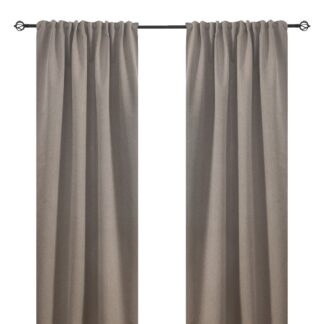 Mörkläggande Gardin 2-pack Solfritt Sand