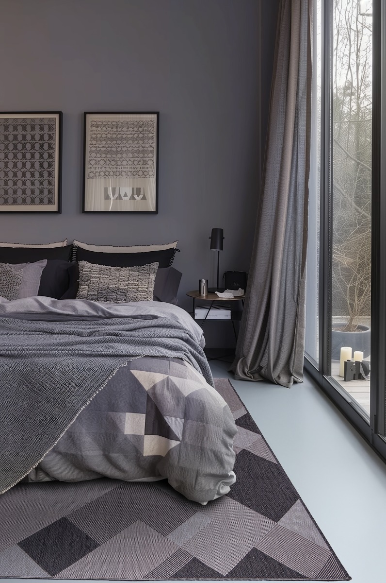 Inom- och Utomhusmatta Vexora Svart - Bild 2