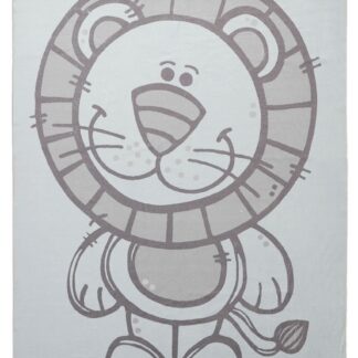 Barnmatta Zappy Lion Kräm