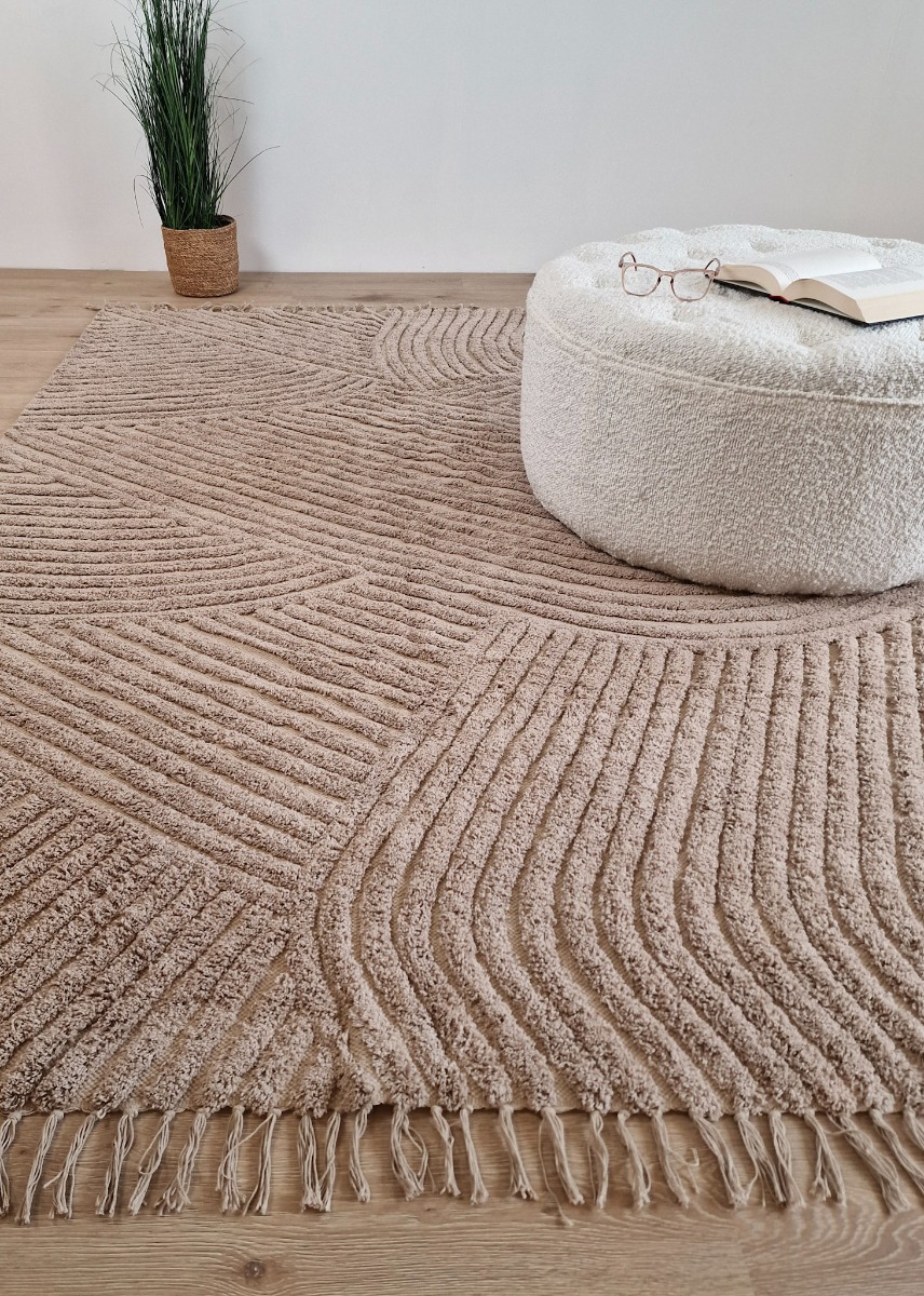 Juno Dune Linne 200x300 cm Bomullsmatta - Bild 2