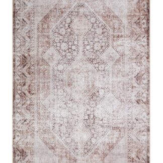 Ardalan Altara Kräm 160x230 cm Tvättbar Bomullsmatta