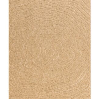 Cosmo Jute polypropylenmatta i naturlig jute-färg för inom- och utomhusbruk, cirka 7 mm tjocklek