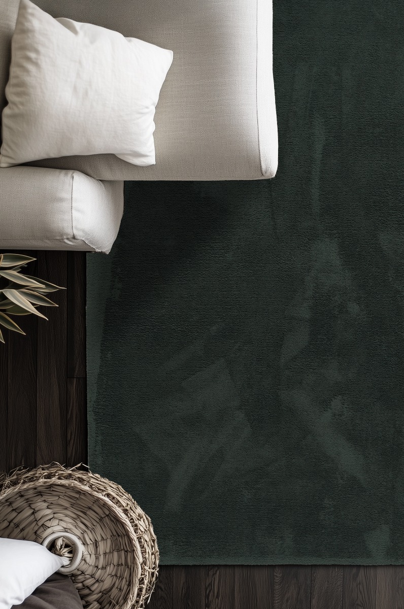 Solvyn Mörkgrön 200x290 cm Ryamatta - Bild 2
