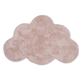 Barnmatta Mjuk Päls-look Rabbit Cloud Rosa