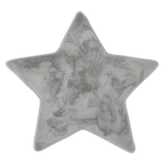 Barnmatta Mjuk Päls-look Rabbit Star Silver